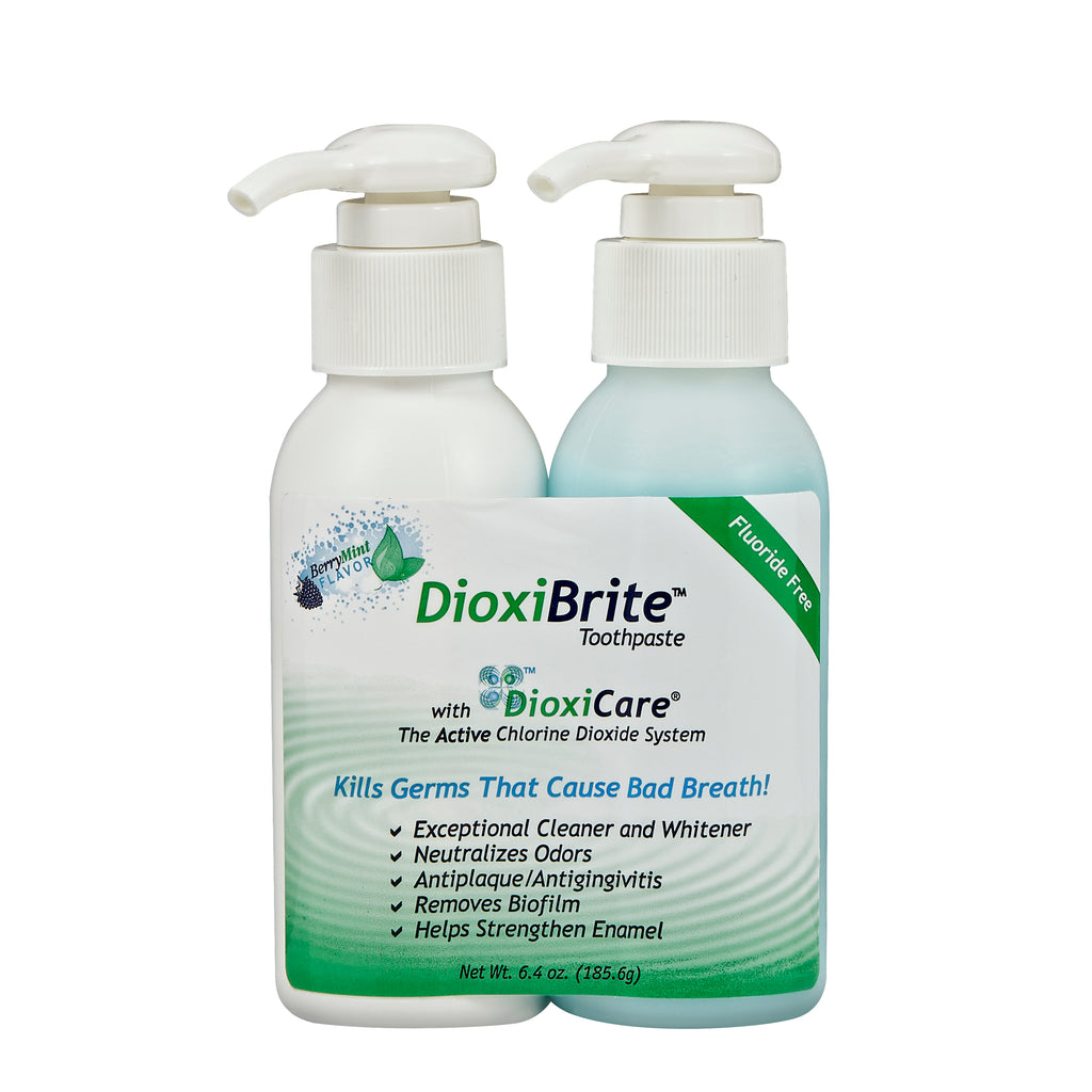 DioxiBrite Toothpaste (6.4oz) - Fluoride Free